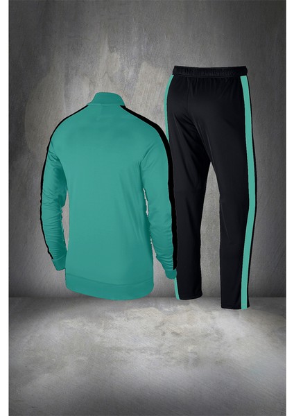 Erkek Su Yeşili Supra Penye Eşofman Yürüyüş Antrenman Fitness Eşofman Seti S 3xl fırsatları