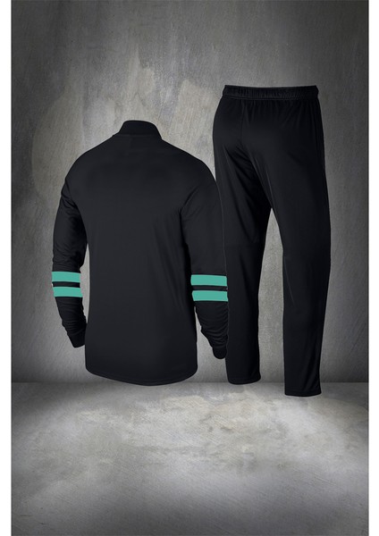 Erkek Siyah Rahat Supra Penye Tasarım Eşofman Takımı S 3xl fırsatları