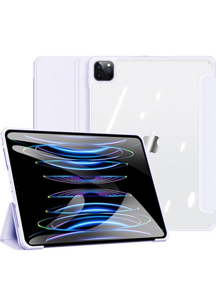 Ason Plus Dux Ducis iPad Pro 12.9 2022-2021-2020-2018 Kılıf Copa Series Uyku Modlu Kapaklı Kılıf