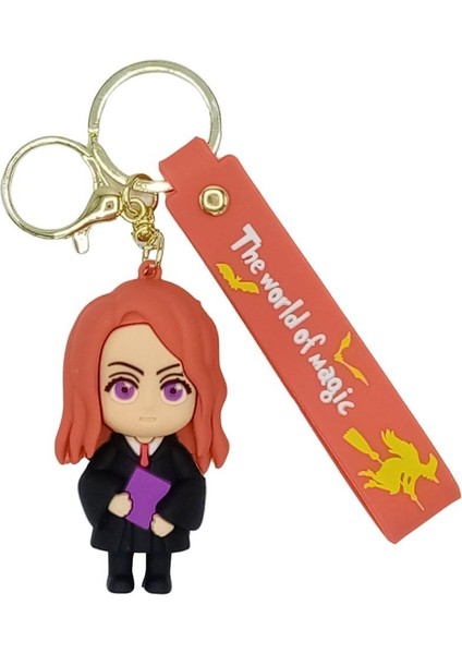 Harry Potter Ginny Weasley 3D Silikon Anahtarlık