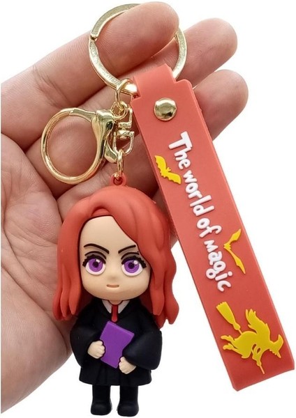Harry Potter Ginny Weasley 3D Silikon Anahtarlık