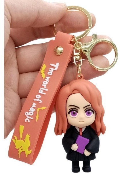 Harry Potter Ginny Weasley 3D Silikon Anahtarlık