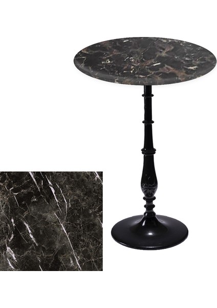 Bistro Döküm Masa (ÇIPA-6006 Werzalit Yuvarlak Q 70CM) - Teramo