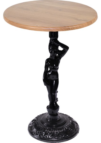 Bistro Döküm Masa (Çipa Angel Werzalit Yuvarlak Q 70CM) - Novagento