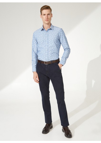 Lacivert Erkek Normal Denim Pantolon FAB 58