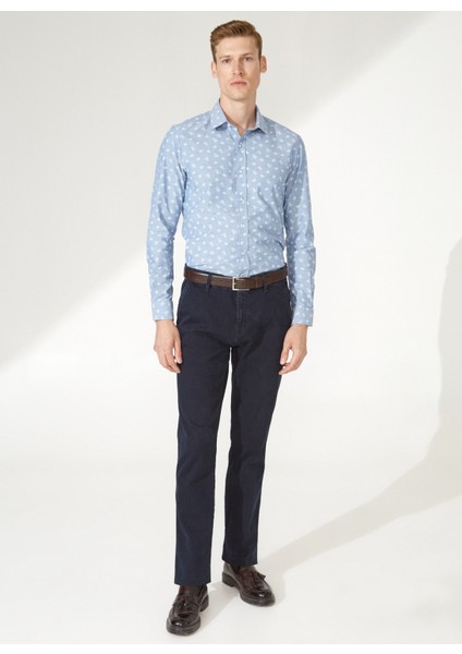 Lacivert Erkek Normal Denim Pantolon FAB 58