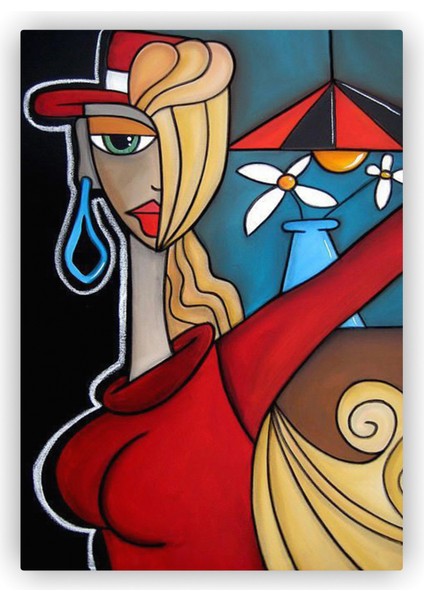 Leave The Lights On Ahşap Poster 20X29 cm