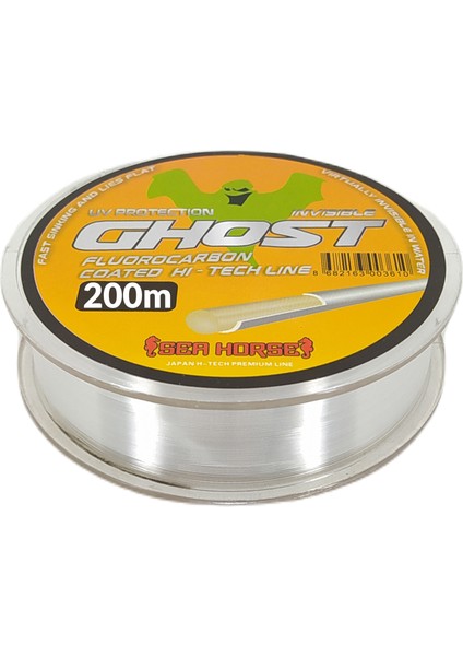 Ghost 200M Hayalet Misina Fluorocarbon Coated Şeffaf