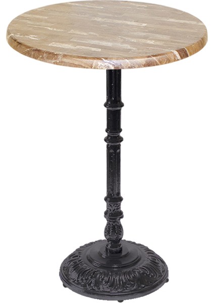 Bistro Döküm Masa (ÇIPA-6075 Werzalit Yuvarlak Q 70CM) - Maracaibo