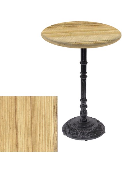 Bistro Döküm Masa (ÇIPA-6075 Werzalit Yuvarlak Q 70CM) - Coco Bolo
