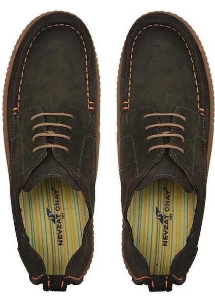 215340 Nubuk Haki Yazlık Ayakkabı modelleri