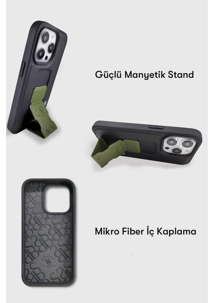 Apple iPhone 14 Pro Max Uyumlu Parker Serisi Pu Deri Işlemeli Standlı Kılıf - Derin Mor fırsatları