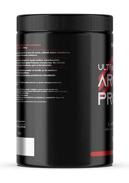 Arginine (Arjinin) Pro 303 gr Aromasız - 60 Servis