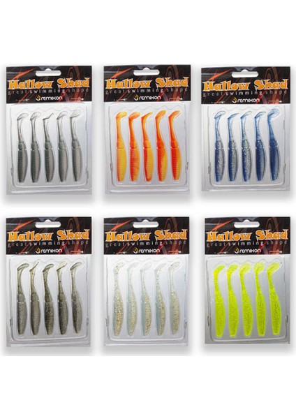 Hallow Shad 8,5cm (5 Adet)