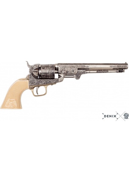 Koleksiyon Grubu-Amerıcan Cıvıl War Navy Revolver, Usa 1851-JDNX1040-B-ORIJINALDEN Ilham Alan Tasarım