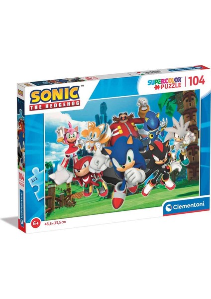 Puzzle 104 Parça - Sonic 27159