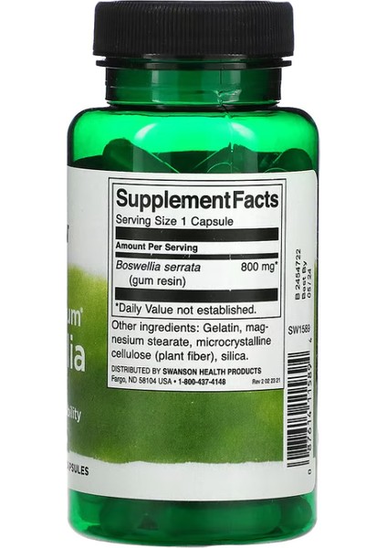 Full Spectrum Boswellia Double Strength 800 mg 60 Capsules