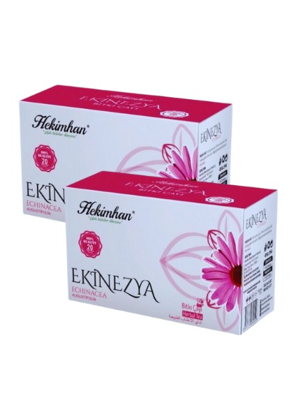 Ekinezya Çayı 2 Paket (20 x 2'li Süzen Poşet)