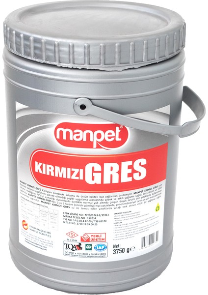 Troyka Kırmızı Gres - 3.75 kg