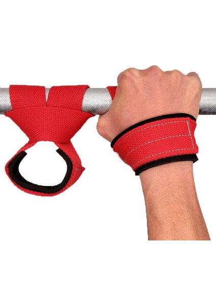 Ağırlık Kaldırma Kayışı Bilek Kayışı Halter Spor Salonu Fitness Ekipmanları 1 Çift modelleri