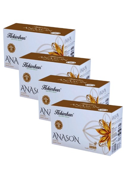 Anason Çayı 4 Paket (20 x 4'lü Süzen Poşet)