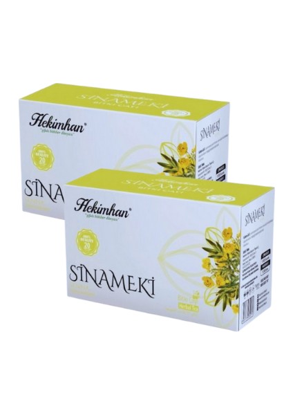 Sinameki Çayı 2 Paket (20 x 2'li Süzen Poşet)