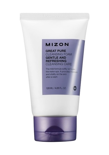 Mizon Great Pure Cleansing Foam - Köpük Cilt Temizleyici 120ML.