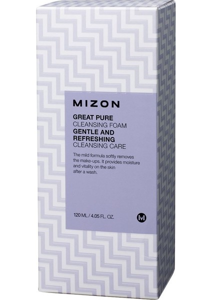 Mizon Great Pure Cleansing Foam - Köpük Cilt Temizleyici 120ML. fiyatları