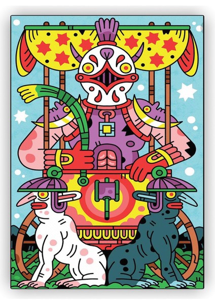 The Cariot Ahşap Poster 20X29 cm