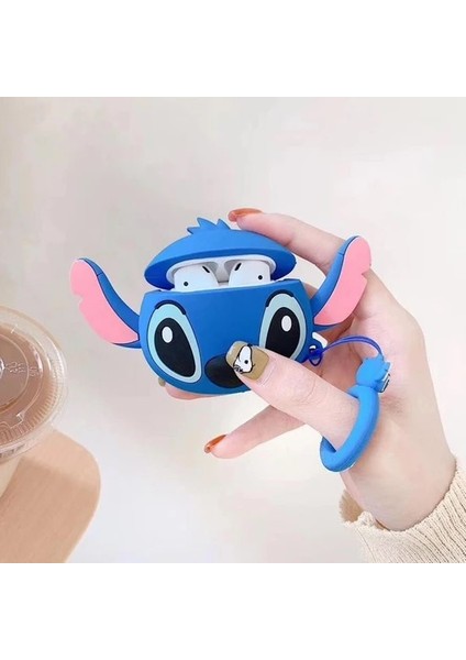 Airpods 1. Nesil / 2. Nesil Kılıf Figürlü Silikon Kılıf