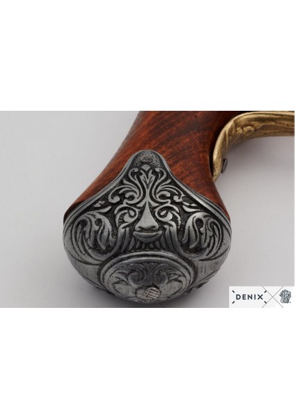 Koleksiyon Grubu-Flıntlock Pıstol, England 18TH. C.-Orijinalden Ilham Alan Tasarım.– Dekoratif Obje ve Koleksiyonluk Model modelleri