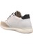 152-17389 Beyaz Deri Erkek Sneaker 4