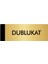 Metal Yönlendirme Levhası Departman Kapı İsimliği Dublukat 5 x 20 cm Altın 1