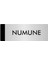 Metal Yönlendirme Levhası Departman Kapı İsimliği Numune 10 x 20 cm Gümüş 1