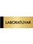 Metal Yönlendirme Levhası Departman Kapı İsimliği Laboratuvar 10 x 20 cm Altın 1