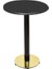 Bistro Masa (Karanfil Gold Werzalit Yuvarlak Q 70CM) - Siyah 1