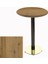 Bistro Masa (Karanfil Gold Werzalit Yuvarlak Q 60CM) - Canyon Palace Oak 1