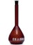 Cam Balon Joje 250 ml Amber - Plastik Kapaklı 2