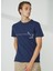 Bisiklet Yaka Lacivert Erkek T-Shirt 232 Lcm 242030 Earl Lacivert 1