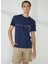Bisiklet Yaka Lacivert Erkek T-Shirt 232 Lcm 242030 Earl Lacivert 3