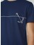 Bisiklet Yaka Lacivert Erkek T-Shirt 232 Lcm 242030 Earl Lacivert 4