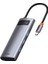 Metal Gleam Serisi Hub 5'i 1 Arada Usb-C Hub 3x USB 3.0 + HDMI + Usb-C Pd 1