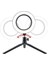 BUFFER® 8inç 20cm Youtube Instagram Tiktok Selfie Stüdyo Video Fotoğraf Ring Light Tripod Led Halk 4