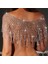 Rhinestone Vücut Zinciri Işıltılı Gümüş Bel Zinciri Bling Için Kulüp Kızlar Kadın Oval Stil (Yurt Dışından) 4