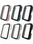 Huawei Band 7/honor Band 6 Tam Koruma Pc Kapak Temsilli Cam Ekran Koruyucu ile Izleme Kılıfı Kayısı (Yurt Dışından) 2