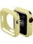 Apple Watch Serisi 7/8 41MM Şeker Renk Yumuşak Tpu Akıllı Saat Kılıf Çerçevesi Kapak Koruyucusu Sarı (Yurt Dışından) 1