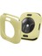 Apple Watch Serisi 7/8 41MM Şeker Renk Yumuşak Tpu Akıllı Saat Kılıf Çerçevesi Kapak Koruyucusu Sarı (Yurt Dışından) 2