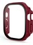Apple Watch Ultra 49MM Sert Pc Cüzdan Kılıfı Temperli Cam Ekran Koruyucu Anti Drop Koruyucu Kapak Şarap Sı (Yurt Dışından) 1