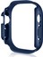 Apple Watch Ultra 49MM Sert Pc Cüzdan Kılıfı Temperli Cam Ekran Koruyucu Anti Drop Koruyucu Kapak Lake (Yurt Dışından) 2