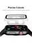 2'si Sert Pc Çerçevesi + Temperli Cam Çizilmeye Dayanıklı Ekran Koruyucu Apple Watch Serisi 7 45MM / Seri 8 45MM (Yurt Dışından) 5
